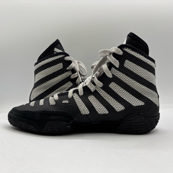 adidas Adizero Varner Wrestling Shoes FW1013 5.5 Black/Silver Men’s Lightweight - Picture 13 of 16
